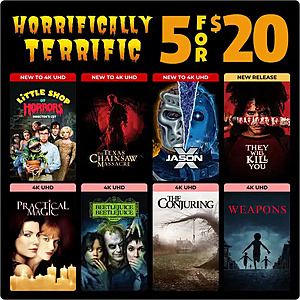 Fanflix:  WB Horror Digital Films 5 for $18 NOW w CODE
