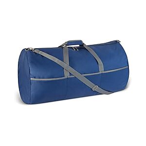 150L 32.4" Amazon Essentials Extra Large Foldable Nylon Duffel Bag (Navy) $12.99 + Free Shipping w/ Prime or $6 Fee per Order