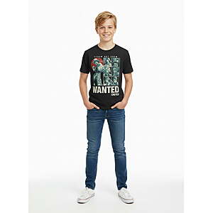One Piece, Boys' & Big Boys' Graphic Tee with Short Sleeves Sz 4-5 $1.55