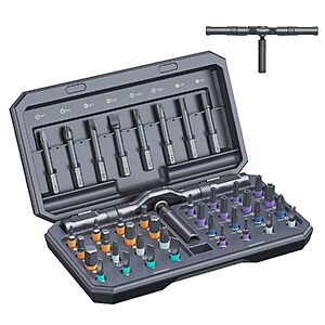 42-Piece Oria Magnetic Ratchet Screwdriver Set w/ T-Handle $9.94 + Free Shipping w/ Prime or on $35+