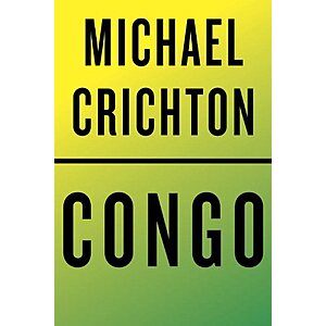 $1.99 | Congo by Michael Crichton (Kindle ebook)