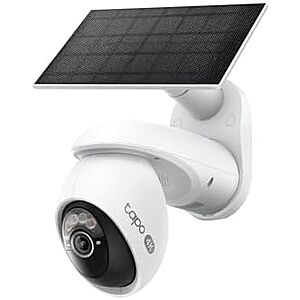 $106.99* | Tapo 4K Outdoor Pan/Tilt Wireless Security Camera, Solar Charging, C660 KIT + 25% Back w/ Prime Visa Card at Amazon