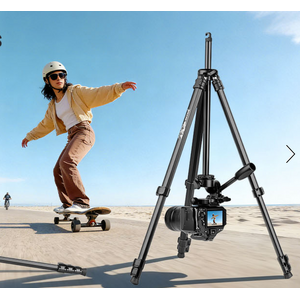 66" Travel Tripod for Camera, Aluminum Compact Tripod - Lowest price $29.99