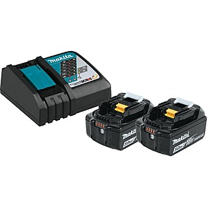 HD Hack 2x Makita 18 Volt LXT 5.0 ah $93.62