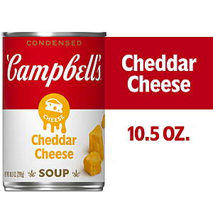 Campbell's Condensed Cheddar Cheese Soup, 10.5 oz Can - $1