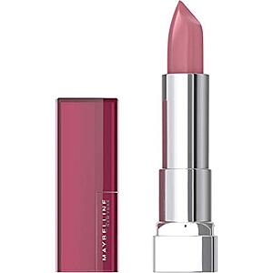 [SnS, AC] $4.53 | 2 × Maybelline Color Sensational Cream Finish Lipstick (Romantic Rose, Pink) ($2.27 each) at Amazon