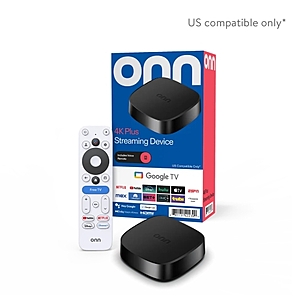 Open Box Onn Google TV 4K Plus Streaming Device