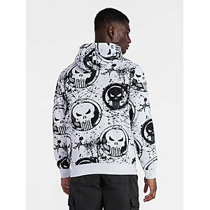 Punisher Men's Graphic Fleece Hoodie with Long Sleeves XS $4.78 + more Marvel apparel clearance