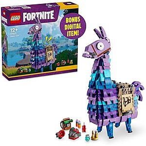 $23.99 | 691-Piece LEGO Fortnite: Sculptures - Supply Llama (77071, 2024) at Amazon