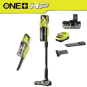 $199: RYOBI ONE+ HP 18V Cordless Pet Stick Vacuum Kit with 4.0Ah Battery & Charger at HomeDepot