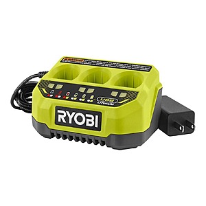 $29.97: RYOBI USB Lithium 3-Port Charger + 2.0 Ah Lithium Rechargeable Battery at HomeDepot