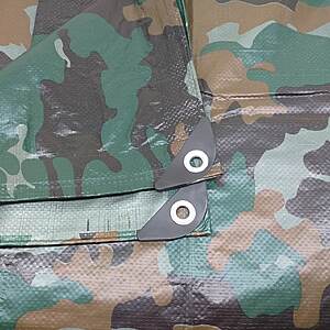 Project Source 10-ft x 12-ft Green Waterproof Commercial Polyethylene 5-mil Tarp $9.98