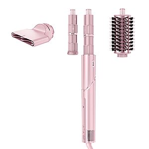 Shark FlexStyle Air Styling & Drying System, Blush, HD431PK2 | No Heat Damage, One Twist between Dryer & Styler, 4 Heat/3 Airflow Settings, Cool Shot $229.98
