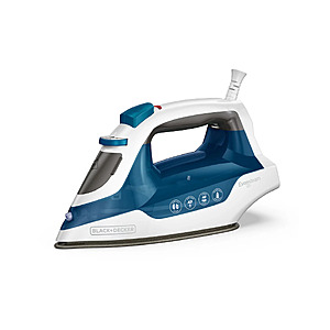 Black & Decker 1200W Easy Steam Compact Iron $14.99 + Free Store Pickup at Macy's or Free Shipping on $39+