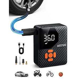 (Amazon Prime Members) AstroAI L7 Mini 150 PSI Tire Inflator $24.99 (50% Off)