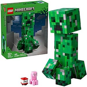 $31.95* | 665-Piece LEGO Minecraft: Buildable Figures - The Creeper (21276, 2025) at Amazon