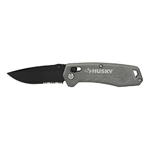 $7.97, FS, Husky Rapid Lock Folding Sporting Pocket Knife
