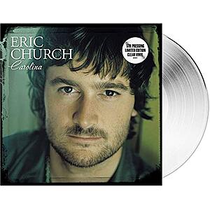 $13.99* | Eric Church: Carolina (180g Clear Vinyl LP w/ AutoRip MP3) at Amazon