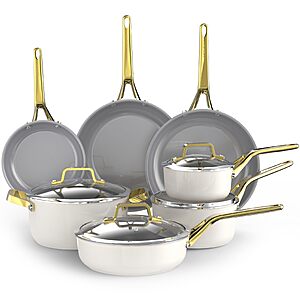 Mosiech 15-Piece Non-Stick Ceramic Cookware $129.99 AC