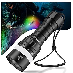 Amazon: SD08 Dive Light - $39.99 each + Free Shipping w/ Prime