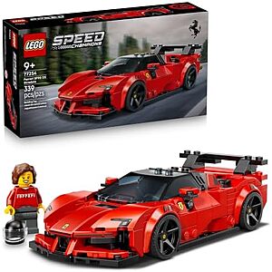$22.98 | 339-Piece LEGO Speed Champions: Ferrari - Ferrari SF90 XX Stradale (77254, 2026) at Amazon