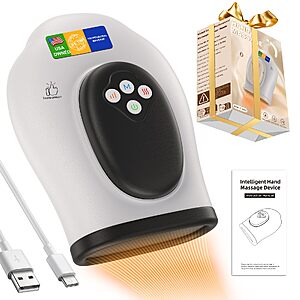 Amazon – VqVozSua Heated Full-Hand Compression Massager - $29.99 for Prime Members