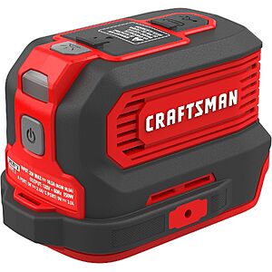 Craftsman V20 150W Power Inverter Charger w/ Built-In LED Flashlight (Bare Tool) $49 + Free S&H