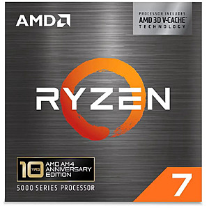 AMD Ryzen 7 5800X3D 10th Anniversary Edition AM4 Desktop CPU + Free 850W ASRock PRO Series ATX 3.1 PSU $329 + Free S&H