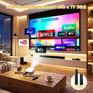 Amazon – wepvo Portable Mini Projector - $39.99 w/ Code