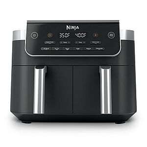 8-Qt Ninja DualZone Dual Basket Air Fryer (DZ801) + $20 Kohl's Cash $129.99 + Free Shipping on $49+