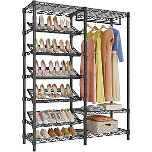 Amazon – VIPEK S20 Heavy-Duty Clothes Rack w/ Shoe Shelves - $82.49 w/ Code