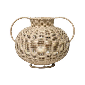 9" My Texas House Rattan Decorative Vase (Natural) $9.97 + Free Shipping w/ Walmart+ or on $35+