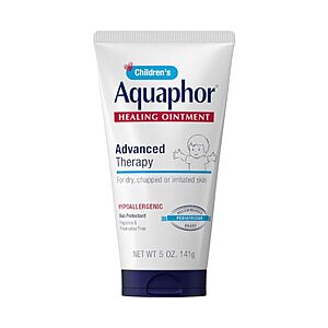 [SnS] $4.74 | 5-Oz Aquaphor Children's Advanced Therapy Healing Ointment at Amazon
