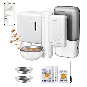 Neakasa Riko Automatic Wet Food Cat Feeder for Freeze-Dried Cat Food $199.99