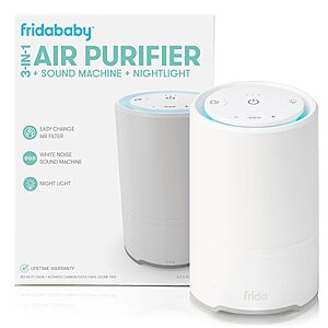 $41.99: Frida Baby 3-in-1 Air Purifier, Sound Machine, Nightlight