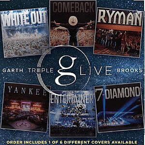 $10.61 WALMART Garth Brooks - Triple Live - Music & Performance - Vinyl [Exclusive]