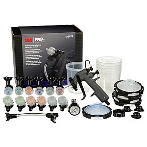 3M Performance Industrial Spray Gun Starter Kit, 26878, Whip Hose | Incl. PPS Series 2.0 Paint Spray Cup System $581.68