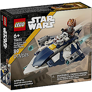 $8.92 Pick Up Oiffce Depot (where stock exists) LEGO Plo Koon's Jedi Starfighter Microfighter Building Blocks, Multicolor, Set Of 89 Pieces