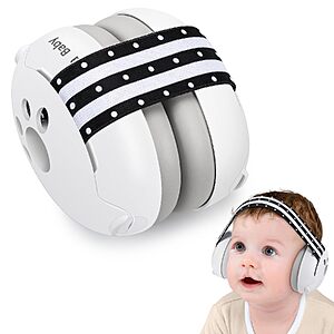 Laudexua Baby Ear Protection, Noise Cancelling Headphones for Babies and Toddlers Up to 36 Months $8.49 AC