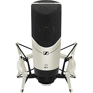 Sennheiser MK 4 Large-Diaphragm Studio Condenser Microphone $249 + Free Shipping