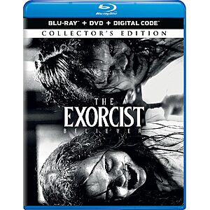 The Exorcist: Believer (Blu-ray + DVD + Digital) $8.99 Amazon.com