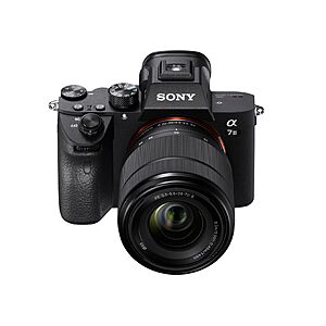 Sony Alpha a7 III Full-Frame Mirrorless Camera Kit 24.2MP 4K (4K 30p, 10FPS, 24.2MP) w/28-70mm (2026) $1698