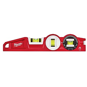 $34.97, FS, Milwaukee 10 in. 360-degree Locking Die Cast Torpedo Level