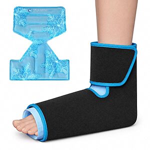 Comfytemp Ankle Hot & Cold Gel Ice Pack Wrap (Black/Blue) $9.99 + Free Shipping w/ Prime or on $35+