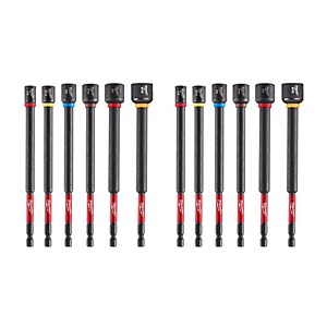 $49.97, FS, Milwaukee SHOCKWAVE Impact Duty, 6 in. Magnetic Nut Driver Set (12-Piece)