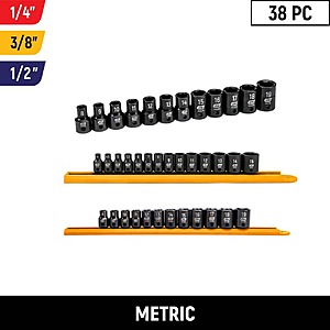 $109, FS, GEARWRENCH 38-Piece Metric 6-Point Standard Impact Socket Set