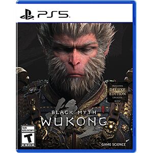 Black Myth: Wukong Digital Deluxe Edition (PS5) $48.74 + Free Shipping