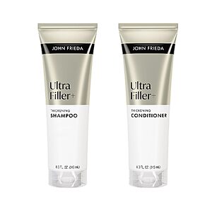2-Pack 8-Oz John Frieda ULTRAfiller+ Thickening Shampoo & Conditioner Set $13.63 ($6.82 Each) w/ S&S + Free Shipping w/ Prime or on $35+