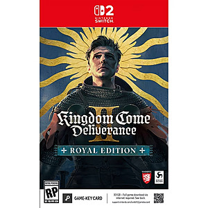 Pre-Order: Kingdom Come: Deliverance II Royal Edition (Nintendo Switch 2, Game-Key Card) - $48.99 @ Walmart