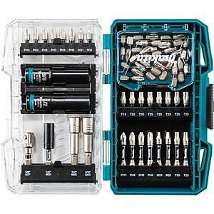$26.97* | 50-Piece Makita Impact XPS Impact Driving and Fastening Bit Set (T-05941) at Amazon
